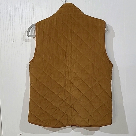 Wishlist Quilted Corduroy Vest Size Medium - Picture 4 of 5